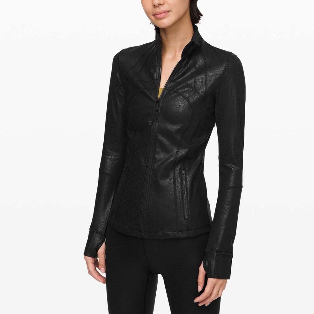 Lululemon Define Jacket - Shiny Black - 6